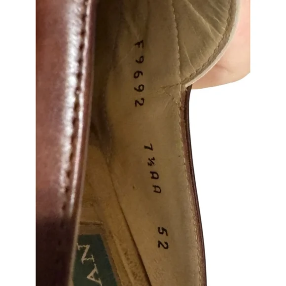 COLE HAAN Women’s BROWN AND WHITE MULE SHOES SIZE 7.5 AA​​​​ - Picture 4 of 11